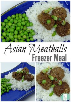 Easy Asian Meatballs Freezer Meal - Freezer Meals 101 Freezer Stocking, Recipes Using Meatballs, Meatballs Freezer, Meals Asian, Freezer Stock, Freezer Casseroles, Freezer Meatballs, Freezer Breakfast Meals, Freezer Prep