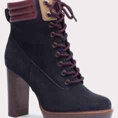 Wedge Boot, Tommy Hilfiger, Wedges, Heels, Boots