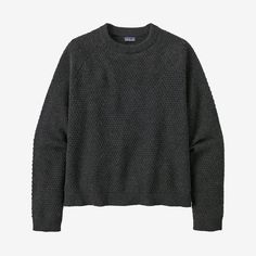 Patagonia Women's Recycled Cashmere Crewneck Pullover Patagonia Women, Patagonia Womens, Raglan Sleeve, Patagonia, Sweaters & Cardigans, Wool Blend, Cashmere, Recycling, Men Sweater