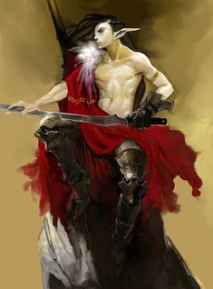 Elf Swords, Male Elf, Rp Characters, Story People, Male Characters, Dark Elf, Fantasy Male, Fantasy Warrior, Fantastic Art