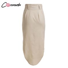 Summer Office Bottoms Knee-length, Beige Office Mini Skirt For Summer, Beige Mini Skirt For Office In Summer, Summer High Waist Mini Skirt For Office, High Waist Mini Skirt For Office In Summer, High Waist Mini Skirt For Summer Office Wear, Summer Office Knee-length Pencil Skirt, Summer Office Pencil Midi Skirt, Beige Pencil Skirt For Summer Office Wear