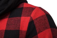 Shirts Type: Casual Shirts Material: Polyester Sleeve Length: Full Collar: Hooded Season: Fall,Spring Package Contents: 1 x Shirt Hooded Shirts, Long Sleeves Shirts, Hooded Long Sleeve Shirt, Buffalo Plaid Shirt, Plaid Hoodie, Shirt Casual Style, Autumn Clothes, Hooded Shirt, Mens Hooded