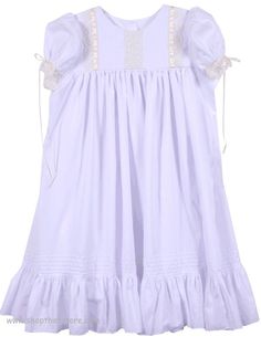 LaJenns White & Ecru Ruffle Heirloom Dress, front Heirloom Dresses, Elegant Look, Different Dresses, Save The Day, Ruffles, Special Occasion, Cute Outfits, Easter, Weddings