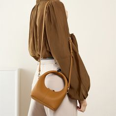 Free U.S. shipping. Style: Classic , color:Brown, suite for season：Spring, Summer, Autumn, Winter ，Anniversary, Going out, Work, Material Genuine Leather, Brown Leather Half Moon Handbags Double Zipper Crossbody Bag Brown Satchel With Zipper For Fall, Brown Shoulder Bag With Adjustable Strap And Round Handle, Brown Bag With Removable Pouch And Round Handle, Chic Brown Bucket Bag With Round Handle, Brown Office Satchel With Round Handle, Brown Office Bag With Round Handle, Brown Bags With Zipper Closure For Fall, Brown Shoulder Bag With Zipper For Fall, Brown Fall Shoulder Bag With Zipper Closure