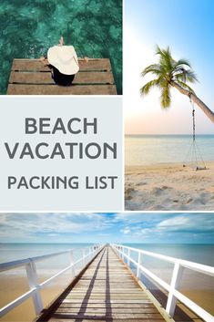 the beach vacation packing list is here