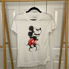 Mickey Mouse On White Semi-Sheer Lightweight Shirt, Medium Short Sleeve Perfect For The Disney Or Mickey Mouse Lover. Great Lightweight Shirt For Your Next Walt Disney World Or Disneyland Trip. Super Soft Material Classic Tee Fit, Short Sleeves, Crew Neck. By Disney New Without Tags! Never Worn! More Disney Items In Shop! Check Out Our Other Listings! Create A Bundle Of 2+ Items And Save! Offers Considered! White Mickey Mouse T-shirt, White Mickey Mouse Crew Neck Shirt, Disney Boutique, Disney Items, Toy Story Shirt, Minnie Mouse Shirts, Mickey Mouse Shirts, Marvel Tshirt, Disneyland Trip