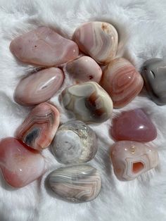 Pink Botswana Agate, Open To Love, Foto Muro Collage, Inspiration Tattoos, Wallpaper Pastel, Spiritual Crystals