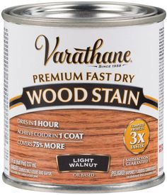 buy interior stains & finishes at cheap rate in bulk. wholesale & retail bulk paint supplies store. home décor ideas, maintenance, repair replacement parts Early American Wood Stain, Diy King Bed, Interior Wood Stain, Wood Conditioner, Cabinets Doors, Trim Board, Shanty 2 Chic, Diy Nightstand, Hardwood Plywood