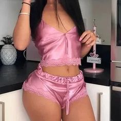 Fashion Nova | Intimates & Sleepwear | Fashion Nova S Mauve | Poshmark Silk Pj Set, Sleepwear For Women, Silk Pajama, Cheap Shoes Online, Shein Outfits, Silk Pajama Set, Popular Dresses, Tie Dye Long Sleeve, Sleep Shorts