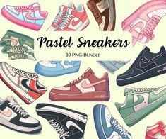 Sneaker Clipart, Sneaker Png, Png Pack, Sneaker Posters, Sneaker Culture, Unique Sneakers, Sneaker Lovers, Sneaker Art, Art Svg