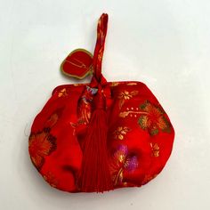 Adorable Wristlet Made Of Chinese Fabric With Tassel Fits Your Phone And Other Items Brand New Never Used With Tags Chinese Fabric, Mini Bags, Lady In Red, Fabric Color, Mini Bag, Tassels, Bag Lady, Brand New, Tags