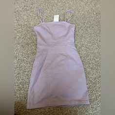 Never Worn H&M Dress. Lavender Denim Tight Fit But Stretchy Denim Mauve Mini Dress For Spring Date Night, Fitted Lavender Mini Dress For Spring, Casual Fitted Mini Dress By H&m, Spring Cotton Bodycon Mini Dress, Casual Lavender Fitted Dress, Fitted H&m Mini Dress For Day Out, Fitted Lavender Mini Dress For Date Night, H&m Bodycon Mini Dress For Spring, Lavender Cotton Mini Dress For Spring