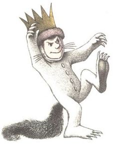 a drawing of a man with a crown on his head and a raccoon in the foreground