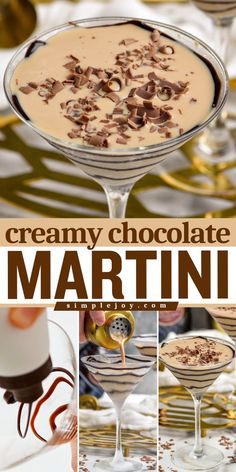 Indulge in a Creamy Chocolate Martini, the perfect Valentine’s Day cocktail recipe! This easy Valentine’s Day drink uses three ingredients: Irish cream, vodka, and chocolate liqueur, topped with chocolate shavings. Try it today for a sweet and festive treat! Chocolate Martini Recipe, Chocolate Martini, Chocolate Liqueur, Martini Recipes, Drink Me, Festive Treats, Creamy Chocolate