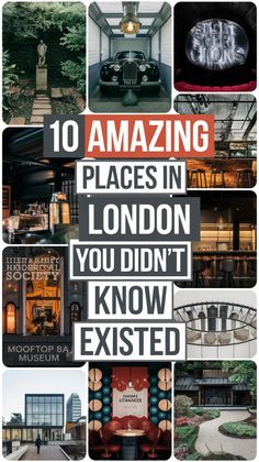 10 amazing places in london you didn't know existed to see - cover