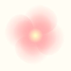 two pink flowers are in the middle of a white background with light coming from them