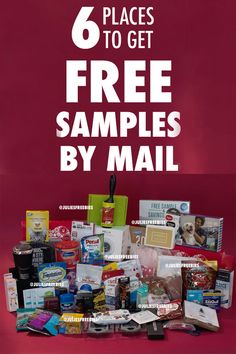 the 6 places to get free samples by mail