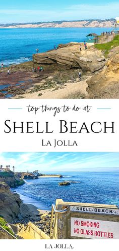 the top things to do in shell beach, la jolla