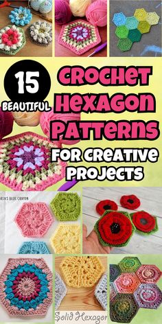 crochet hexagon patterns for creative projects