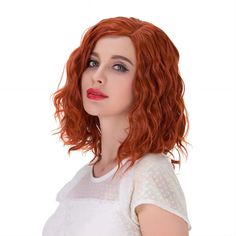 PRICES MAY VARY. ✅Stand Out in Style: Our Aicos auburn wig is the perfect accessory for any occasion. With its vibrant red color and stylish bob cut, you'll turn heads wherever you go. 👍High-Quality Material: Made with heat-resistant hair fiber, our wig is thick, soft, and natural-looking. Plus, it comes with a free wig cap to help you fix your own hair better. 😃Versatile and Fun: Whether you're dressing up for cosplay, comic-con, Halloween, or just want to add some fun to your daily look, our Masquerade Anime, Auburn Bob, Carnival Dress, Human Hair Wigs Blonde, Green Wig, Cheap Wigs, Halloween Wigs, Short Curly Wigs, Red Wigs