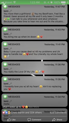 text messages are being displayed on an iphone screen, with the message added to it