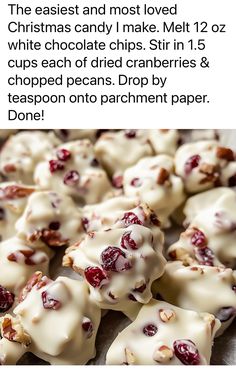 the recipe for cranberry white chocolate chip cookies