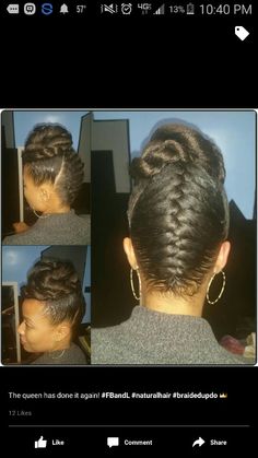 Braided Twist, Braiding Hairstyles, Black Ponytail, Sew In Hairstyles, Protective Hairstyles For Natural Hair, Black Ponytail Hairstyles, French Braids