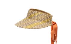 Panama Straw VisorThe Clementine in green is made for the lighthearted, the colorful, and the happy. She's useful just as much as she is stylish. This straw visor keeps the sun out of your eyes on the beach, playing tennis, or lounging by the pool. The Panama straw is woven from natural toquilla straw grown in Ecuador and woven by a single weaver each time, which takes several hours to complete. The straw is then shipped to the US and blocked in the US. The tie closure is made with a ribbon. Be Casual Green Visor Sun Hat, Playful Summer Visor Hat, Spring Sun Visor With Uv Protection, Green Spring Hat With Uv Protection, Spring Green Hat With Uv Protection, Casual Green Sun Hat For Spring, Fun Green Sun Hat For Summer, Spring Uv Protection Sun Visor, Multicolor Spring Visor Hat