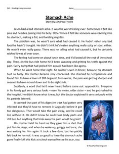 an article about stomachs and the human body