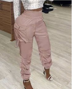 Women's Pants 2023 Spring Fashion Pocket Design Casual Ruched Plain Daily Long Cargo Pants Y2K ClothesDear friends, we are professional for dropshipping and wholesaler services, I can provide any goods you want and give you the lowest price. Quality, delivery time and service are our foundation. After placing the order, I can give you priority to deliver the goods. If it is out of stock, I will contact you in advance. If there is any problem after receiving the goods, we will help you solve it in time. Style:Casual Type:Cargo Pants Material:Polyester Length:Long Pattern Type:Plain Decoration:Pocket Fit Type:Regular Occasion:Daily Package Include:1*Pants Long Cargo Pants, Celana Kargo, Celana Fashion, Ruched Pants, Winter Trousers, 2023 Design, Pants Y2k, Streetwear Mode, Suspender Pants