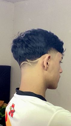 Simple Fade Designs Hair, Edgar Cut Boys, Taper Design Ideas, Taper Fade Alto, Edgar Cut Hair, Taper Fade Design, Tape Fade, Edgar Haircut, Edgar Cut