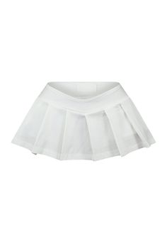 Low rise pleated mini skirt with shorts lining Slip on closure Runs true to size Cotton Mini Tennis Skirt, Fitted Mini Length Tennis Skirt For School, Elegant Mini Skort For School, Trendy Pleated Stretch Shorts, Chic Pleated Tennis Skirt For School, Trendy Pleated Mini Skirt For School, Chic Mini Pleated Skirt For School, Fitted Cotton Short Pleated Skirt, Short Fitted Cotton Pleated Skirt