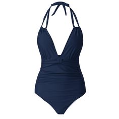 Brand Name:XMTOPYEOrigin:CN(Origin)Material:NylonMaterial:SpandexGender:WOMENPattern Type:SolidItem Type:One PiecesSport Type:SwimFit:Fits true to size, take your normal sizeMaterial:82% Nylon, 18% SpandexDesign:Removable Padded push up bras for supportHalter One Piece Swimsuits::Adjustable halter neckTummy Control Swimsuit:Accentuates your curvesTummy Control Swimsuits:Hides imperfections perfectlyQuality:A+++++Use For:Beach Swimming TravelingType:women's swimwear 2021service 1:drop shippingser Blue Ruched Nylon Swimwear, Navy Nylon Swimwear For Swimming, Blue Ruched Swimwear For Sunbathing, Navy Lined Swimwear For Pool, Navy Halter Neck Swimwear For Pool, Fitted Navy Tankini For The Beach, Navy Halter Neck Swimwear For Summer, Navy Tankini For Pool Beachwear, Fitted Navy Swimwear For Sunbathing