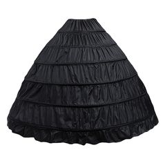 PRICES MAY VARY. 💞【Premium Material】This petticoat skirt is made of imported Imitation 210T polyester fabric. Thicken 6 hoop crinoline petticoat with super load capacity, can take care and very strong to hold the gown. 💞【Waist Size】Petticoat underskirt full length is about 100 ± 5cm. The maximum circle diameter is 110cm / 43in. The Crinoline underskirt waist is 62-105cm / 24.4-41.3in, suitable for US size 2 to 20W ball gown dress. 💞【Adjustable Waistline】The drawstring can be adjusted freely a Bear Quince, Crinoline Wedding Dress, Vampire Stuff, Victorian Vampire, Period Pieces, Puff Puff, Unique Dress