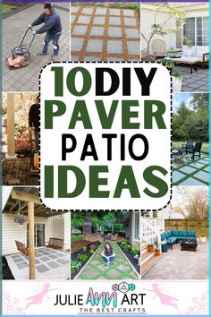 Put your hand on these easier DIY paver patio ideas to make the best an rigid base or paver surfaces for backyard and outdoor areas. Diy Paver Patio, Diy Paver, Paver Patio Ideas, Diy Patio Pavers, Cozy Garden, Backyard Sanctuary, Outdoor Sanctuary, Backyard Garden Landscape, Sensory Garden