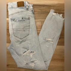 Women’s Size 6 Regular Brand New Condition No Wear Jeans American Eagle, Ghost Faces, Jean Jeggings, American Eagle Outfitters Jeans, Jeggings, American Eagle Outfitters, American Eagle, Ghost, Color Blue