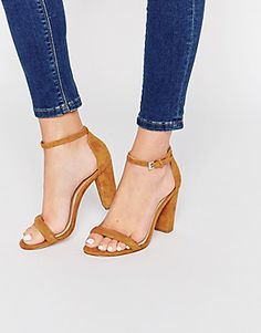 Cognac Sandals, Aldo Sandals, Strappy Block Heel Sandals, Tan Leather Sandals, Bridesmaid Shoes, Leather Heels Sandals, Block Heel Sandals, Block Heel Shoes, Kinds Of Shoes