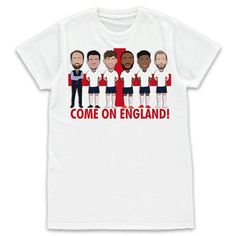 England Football Come On England Mens T-Shirt Sizes S-3XL Unofficial EurosFantastic Sublimated T-shirt a great gift for all England football fans- support our boys this summer 2 Design Choices Available:DESIGN 1      Southgate, Maguire, Stones, Sterling, Rashford, KaneDESIGN 2      James, Rice, Mount, Foden, Grealish, SanchoT- Shirt Colours Available: WhitePrint - Our prints are high quality sublimated prints for an excellent finish that is expected to last the lifetime of the t-shirt if washed Father's Day Team Spirit Crew Neck T-shirt, Father's Day Team Spirit T-shirt With Crew Neck, Father's Day Fan Apparel T-shirt With Team Name, Father's Day Team Spirit Graphic T-shirt, Father's Day Fan Merchandise Crew Neck T-shirt, Father's Day Fan Merchandise T-shirt With Crew Neck, Team Spirit T-shirt With Sublimation Print For Fans, Father's Day Fan Apparel T-shirt With Short Sleeve, Father's Day Team Spirit Sports T-shirt