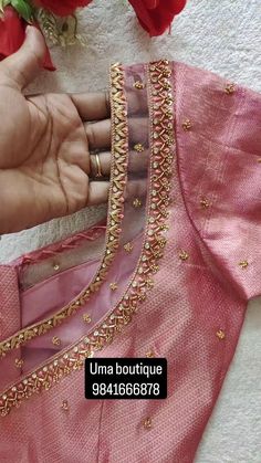 Uma Karthik | Designer blouse done for my client To get your outfit customised pls visit us in Chennai ANNANAGAR DM OR WHATSAPP FOR ENQUIRY Please be… | Instagram Pleated Hands Blouse, Aari Blouse Net Design, Simple Aari Work Blouse Design With Net, Aari Blouse With Net, Aari Work Blouse Net Design, Net Patch Work Blouse Designs, Blouse With Net Designs, Netted Aari Work Blouse Design, Net Blouse Back Designs