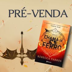 a book cover for the novel chama de ferro