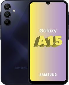 SAMSUNG Galaxy A15 4GB+128GB (Bleu Nuit) - Promo-market