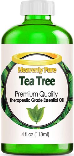 Pure & Natural, Therapeutic Grade tea tree Oil - Heavenly Pure's tea tree oil is nature, gentle, and non-toxic. All of Heavenly Pure's oils are bottled and packaged here in the USA! Huge 4 Oz Bottle - 4oz of natural Tea Tree oil at the same price, this is by far the best value you'll find for 100% pure Tea Tree oil. Authentic Natural Tea Tree Aroma - Heavenly Pure's Tea Tree oil provides a natural & fresh fragrance. It’s perfect for topical application or aromatherapy. 100% Money Back Guarantee Natural Tea, Natural Teas, Diffuser Recipes, Tea Tree Essential Oil, Fresh Fragrances, Store Signs, Tree Oil, Tea Tree Oil, Tea Bottle