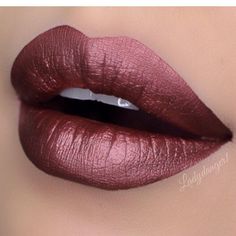 “@doseofcolors Metallic Liquid Matte Lipstick in TEDDY. One of three colors in the Limited Edition ~DARE TO DAZZLE TRIO~” Metallic Liquid, Liquid Matte Lipstick, Batons Matte, Lip Art, Jeffree Star, Matte Liquid Lipstick, Love Makeup, Pretty Makeup