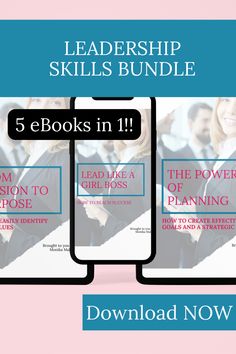 three ebooks with the title 5 books in 1, the power to plan and how to use them