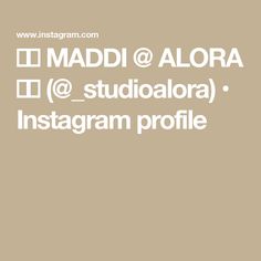 the instagram profile for maddi @ alora on instagram profiles, including instagram