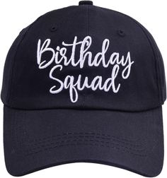 Birthday Party Hats Funny Birthday Queen Squad Embroidery Adjustable Black Baseball Cap for Women Product Details Baseball Cap For Women, Birthday Party Hats, Birthday Queen, Black Baseball Cap, 6th Birthday Parties, Caps For Women, Birthday Humor, Party Hats, Baseball Cap