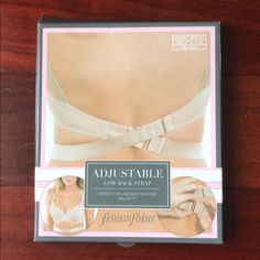 Extend Your Style With This Adjustable Low Back Bra Strap! New In Box, Nude S/M. Low Back Bra, Fashion Forms, Bra Strap, Bra Straps, Back Strap, Low Back, Women's Intimates, Your Style, Women's Fashion