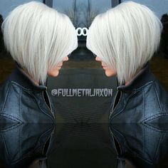 Short White Hair, Women Braids, Medium Bob Hairstyles, School Hair, Cup Ideas, Haircut And Color, Hair Color And Cut, Haircuts For Fine Hair, Hair Envy