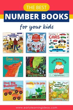 the best number books for your kids to read and learn with their own children's books