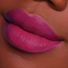 Velvet Matte finish Color: bold mauve purple Liquid lip 4.0 ml - 0.14 fl oz | ingredients Plant-based Vegan Products do not contain: Paraben, Phthalates, Lanolin & Gluten Animal cruelty-free Vitamin E enriched Moisturizing Made in the USA Dulce de Leche scent ella+mila lips are certified by PETA! The Beauty of Clean Beauty™ Matte Pink Lips, Black Women Pink Lipstick, Fuschia Lipstick Black Women, Purple Pink Lipstick, African American Women Hairstyles, Purple Liquid, Bright Purple Lipstick, Lipstick Tube, Purple Plants